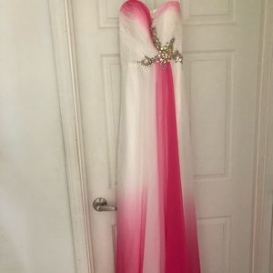 Ombré prom dress